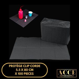 Champs noirs étanches x 125pcs (33x45cm)