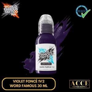 Violet foncé 1V2 world famous 30ml