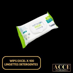 Wips excel x 100 lingettes détergentes
